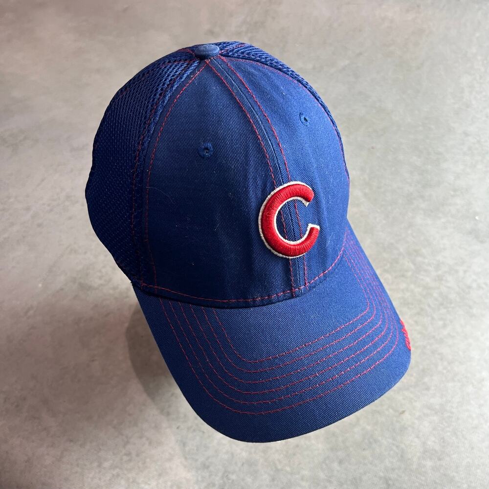 Chicago Cubs Hat Mens Size Medium/Large Blue NWT New Era 39thirty Stretch Fitted